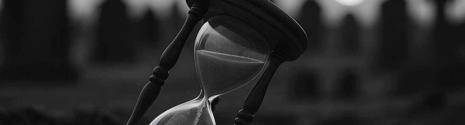 O tempo desperdiçado é o cemitério dos sonhos